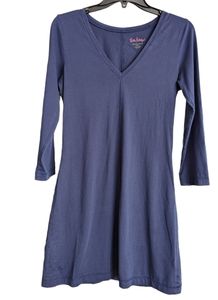 Lilly Pulitzer Navy Blue Eliza Cotton Dress